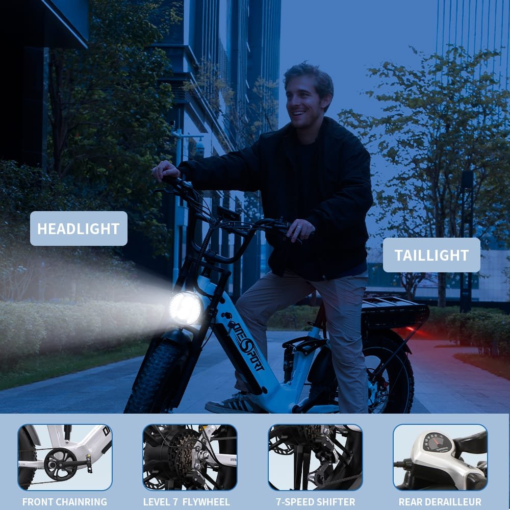 OT08 Pro Full Suspension EBike