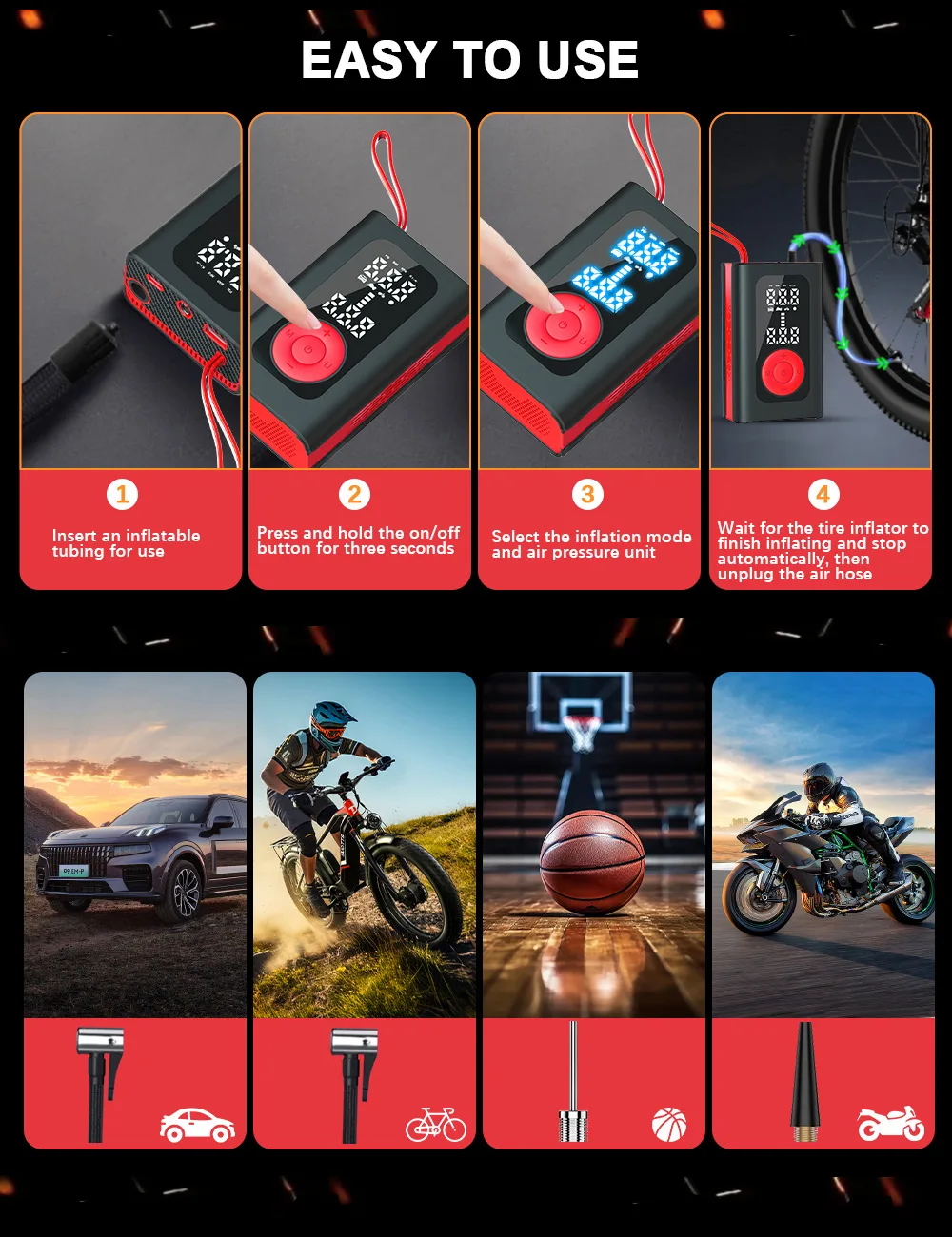 Portable Electric Air Pump