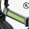 Luckeep X1 LIte Fold Electric Bike 1400W Peak Motor 48V15AH Removable Battery E Bike 20 Inch Fat Tire Commuter Electric Bicycle - Image 7