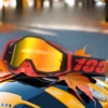 Windproof Motorcycle Goggles, Off-Road Dustproof Mask, Anti Fog UV400 Safety Glasses for Dirt Bike ATV Riding Ski Snowmobile​​ - Image 2