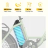 20'' ebike C27 for Adults 1200W Peak 28MPH 624WH Battery - Image 3