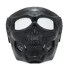 Skull&Skeleton Tactical Motorcycle Mask - Full-Face, Windproof Protective Riding Gear with Colored Goggles for Bike Enthusiasts - Image 4