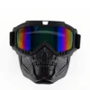 Motorcycle Skull Mouth Mask Tactical Off-Road Riding Racing Outdoor Ski Goggles Windproof UV Multicolor Helmet Goggles - Image 7