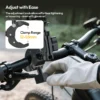 Ulanzi R105 Bicycle Rail Mount Clamp 360° Adjustable Knob with 1/4" Mount for Insta360 Action Camera Monitor Photography Light - Image 2