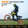 Luckeep M5 Ultra Electric Bike for Adults/Teen, 3000W Peak Dual Motor, 52V 40Ah Dual Battery,160 Miles 32MPH - Image 3