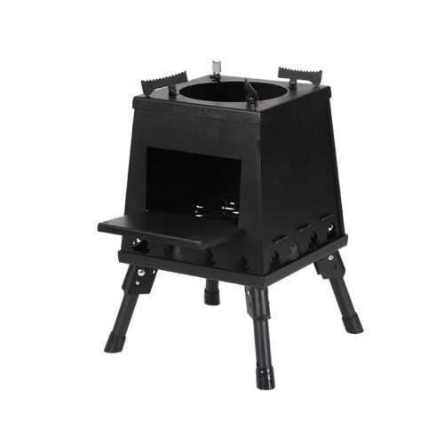 Portable Cast Iron Camping Wood Stove
