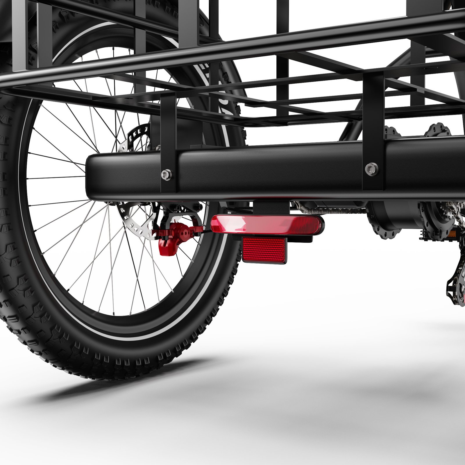 electric tricycle 500w motor foldable design large grocery basket 40km range