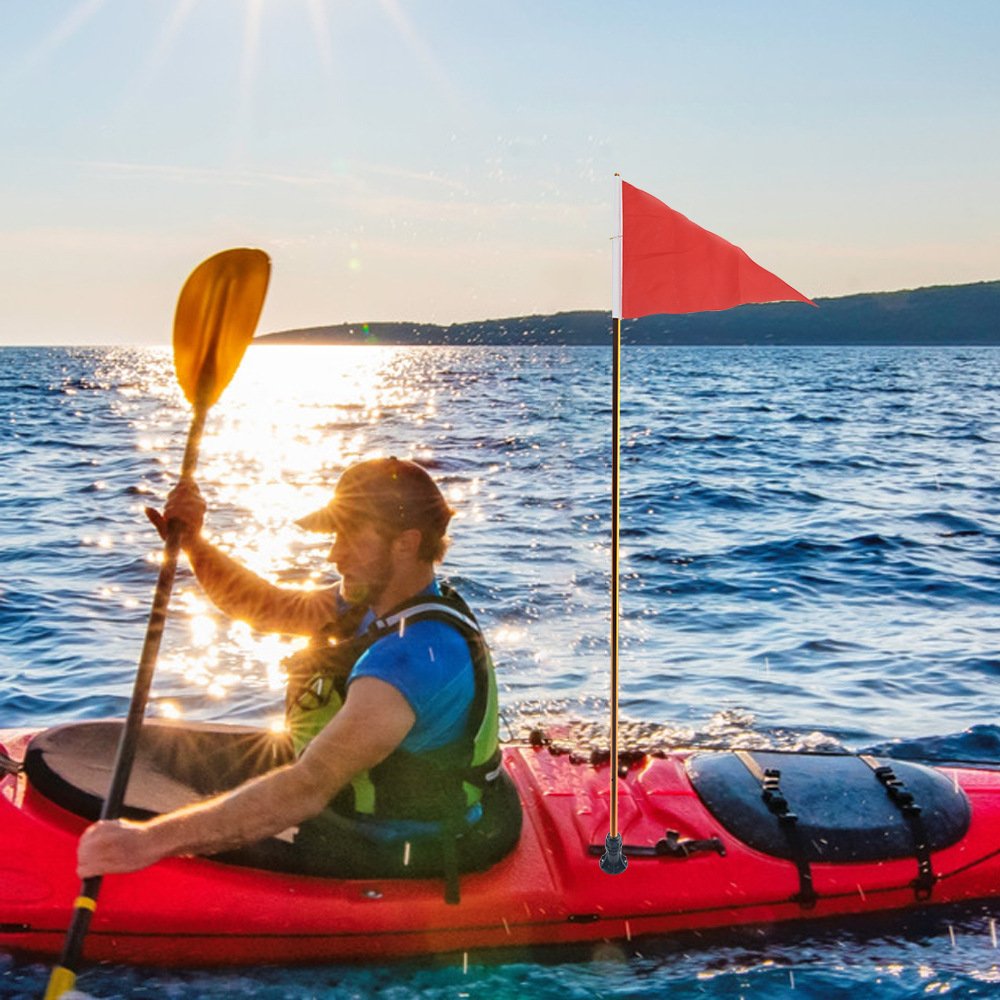 1.2m kayak safety flagpole