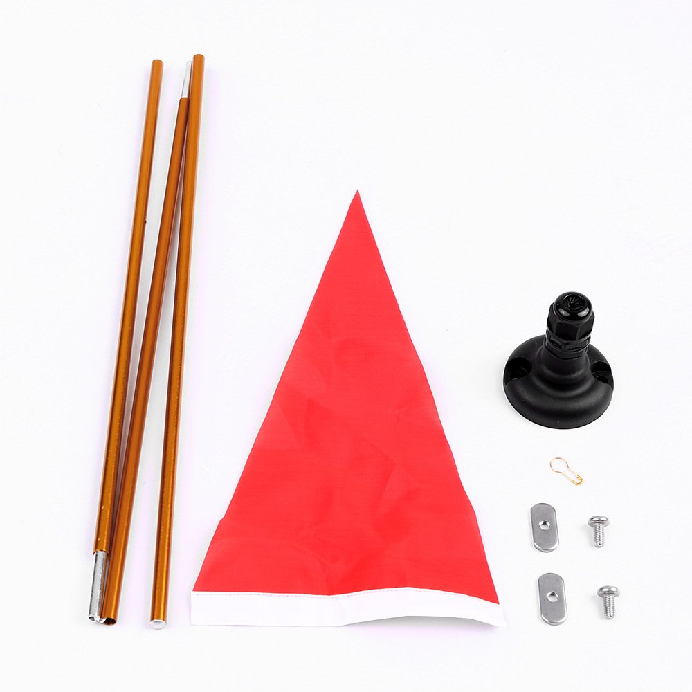 1.2m kayak safety flagpole