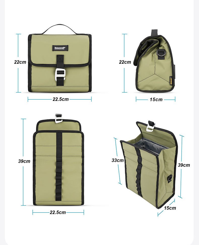 brompton front mounted pig nose bicycle folding bag
