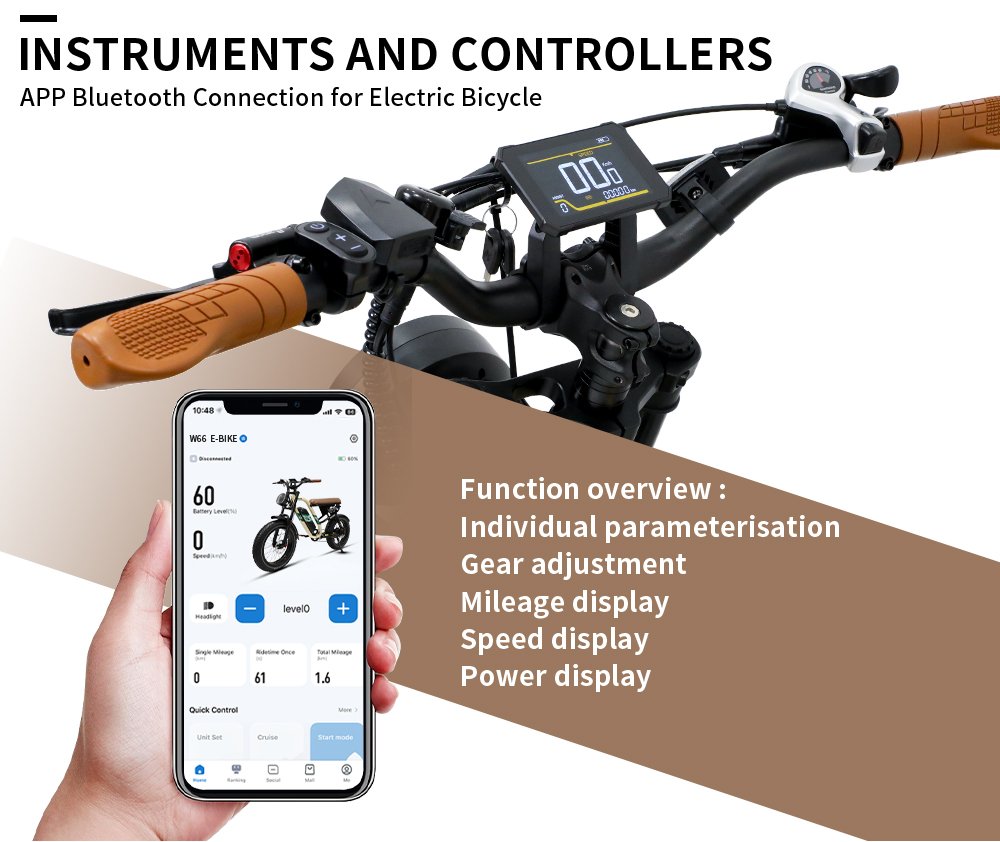 ebike w66 500w long range electric commuter bike (25km/h)