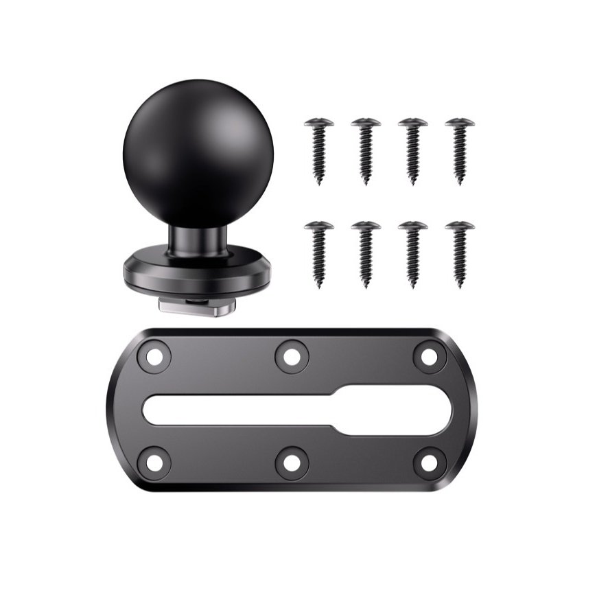 fishing kayak expansion slide rail screw fixed