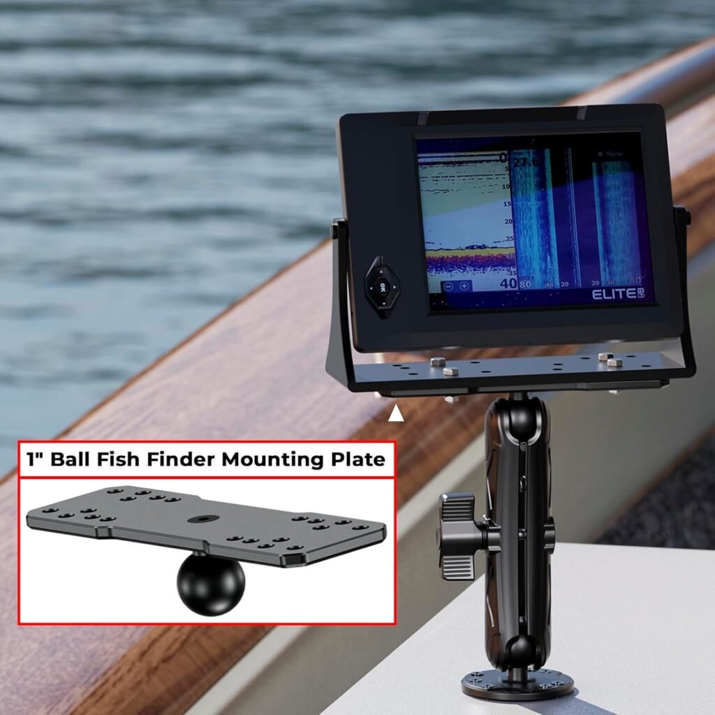 1/1.5/2.25 inch ball head porous navigation gps base