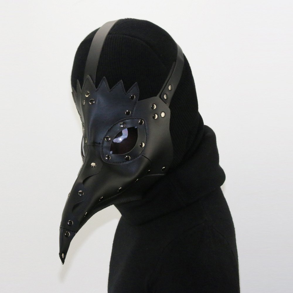 Steampunk Plague Doctor Mask For Ebike Riding HG063
