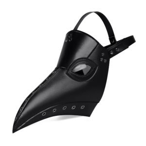 Leather Steampunk Bird Beak Doctor Mask BM057