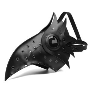 Halloween Steampunk Plague Doctor Beak Medieval Ball Novelty Mask PBM011