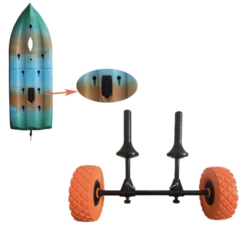Upright Post Beach Trailer