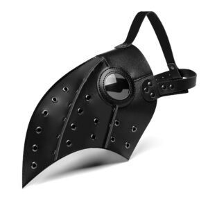 Halloween Steampunk Plague Doctor Beak Medieval Ball Novelty Mask BM028