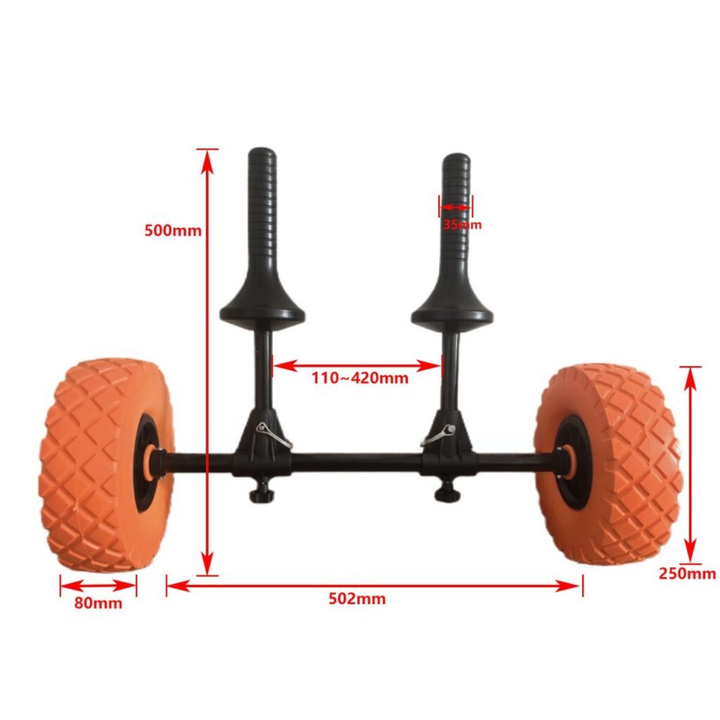 Upright Post Beach Trailer