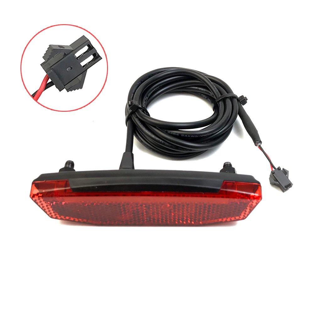 Electric bicycle 6V-60V tail light night riding LED warning light night riding equipment/SM connector