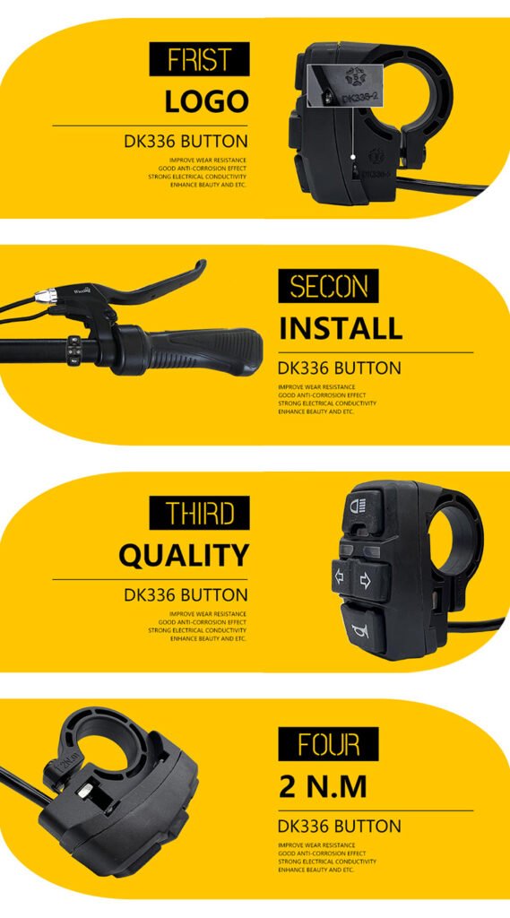 horn headlight steering switch
