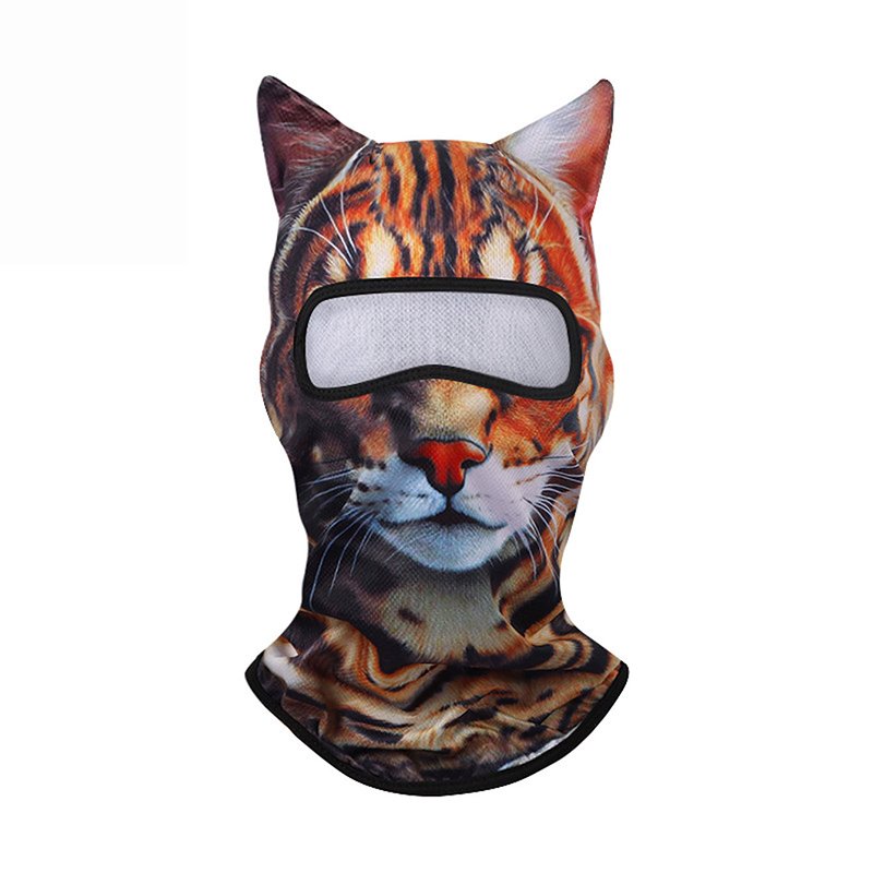 Funny Animal Ski Cycling Mask – 100% Polyester Breathable Cycling & Outdoor Sports Headgear - Image 3